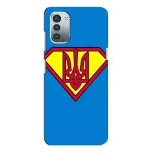 Чехол с картинкой (Патриотический ГЕРБ) на Nokia G21 (Super - Герб)