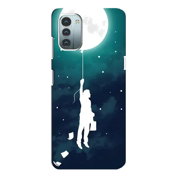 Чехол с рисунком «To The moon» для Nokia G21