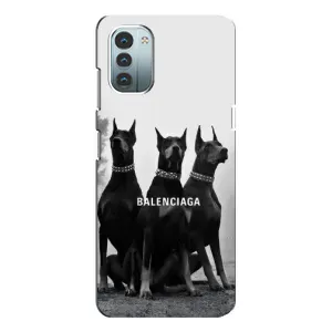 Чехол ДОБЕРМАН для Nokia G21 (Три добермана)