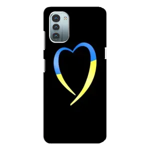 Силиконовый Чехол на Nokia G21 (Я-Украина) (Украинское сердце)