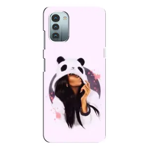 Чехол Стильные девушки на Nokia G21 (В пижаме)