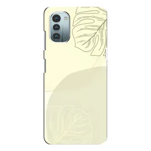 Чохол квітковий дизайн для Nokia G21 (Зелений фон)