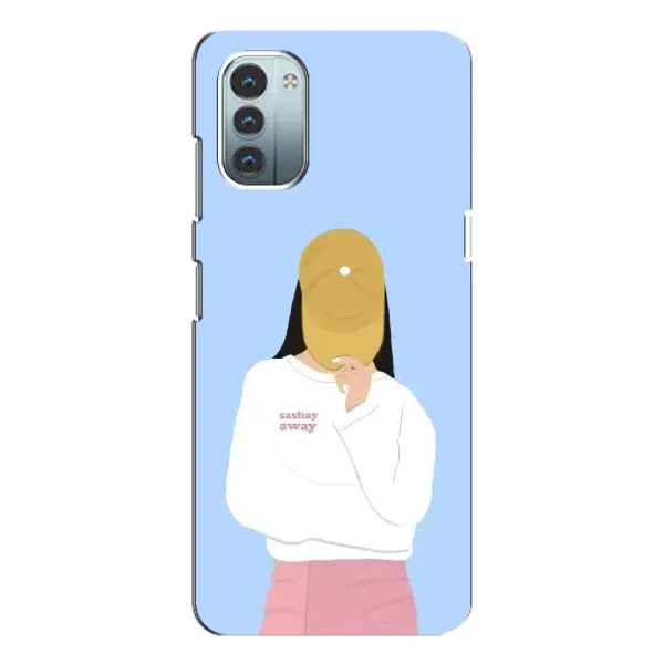 Чехол с рисунком «Желтая кепка» для Nokia G21