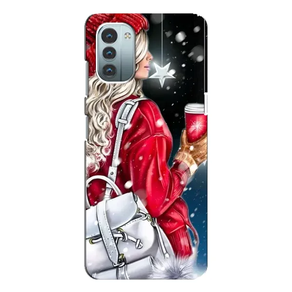 Чехол с рисунком «Зима пришла» для Nokia G21
