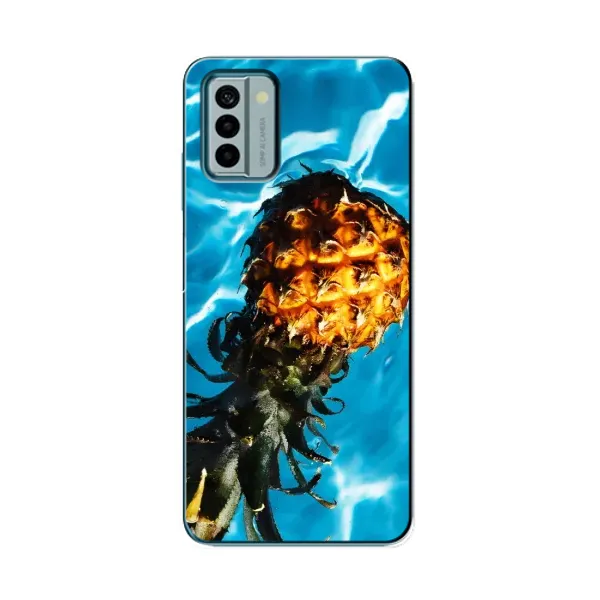 Чехол с рисунком «Ананас» для Nokia G22 Чехол с рисунком «Ананас» для Nokia G22