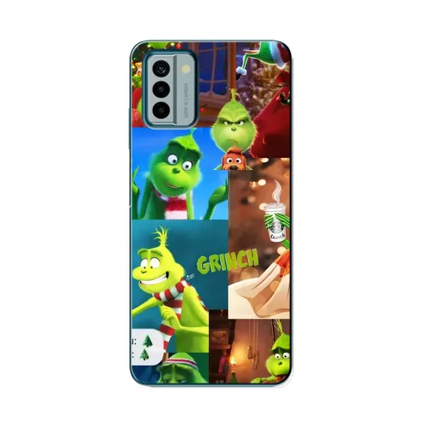 Чехол с рисунком «Арт Гринч» для Nokia G22 Чехол с рисунком «Арт Гринч» для Nokia G22