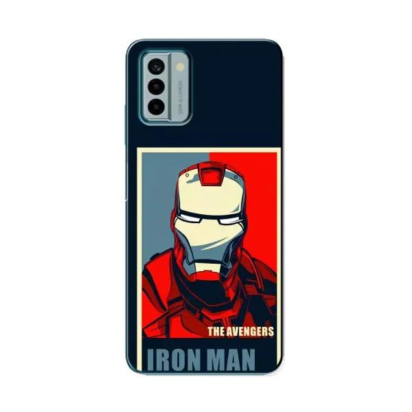 Чехол с рисунком «Art Iron man» для Nokia G22 Чехол с рисунком «Art Iron man» для Nokia G22