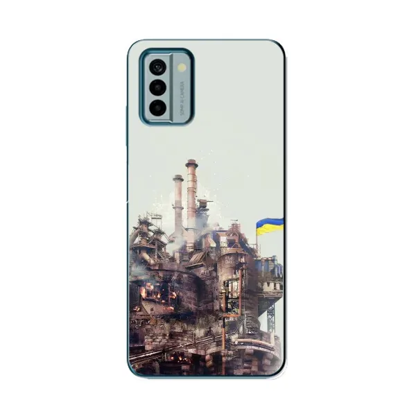 Чехол с рисунком «Азовсталь» для Nokia G22 Чехол с рисунком «Азовсталь» для Nokia G22