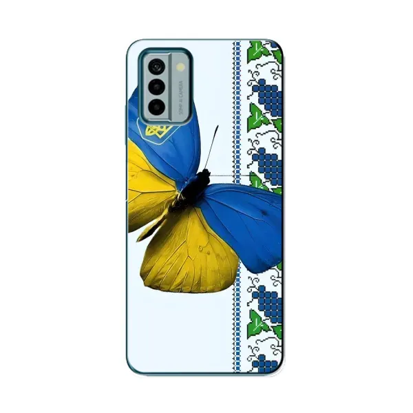 Чехол с рисунком «Бабочка» для Nokia G22 Чехол с рисунком «Бабочка» для Nokia G22
