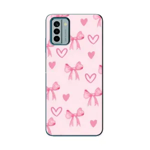Чохол банти для Nokia G22 (Бантики і сердечки)