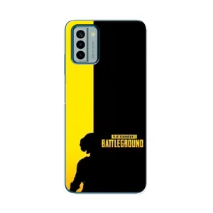 Чехол (TPU) с картинкой "Лого Пабг" на Нокиа Джи 22 (Battlegrounds)