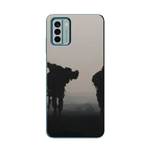Чехлы на военную тематику для Nokia G22 (Бой солдат)
