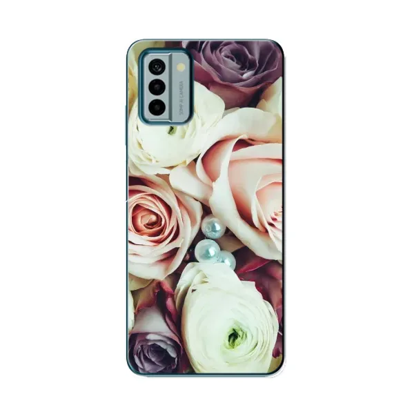 Чехол с рисунком «Букет РОЗ» для Nokia G22