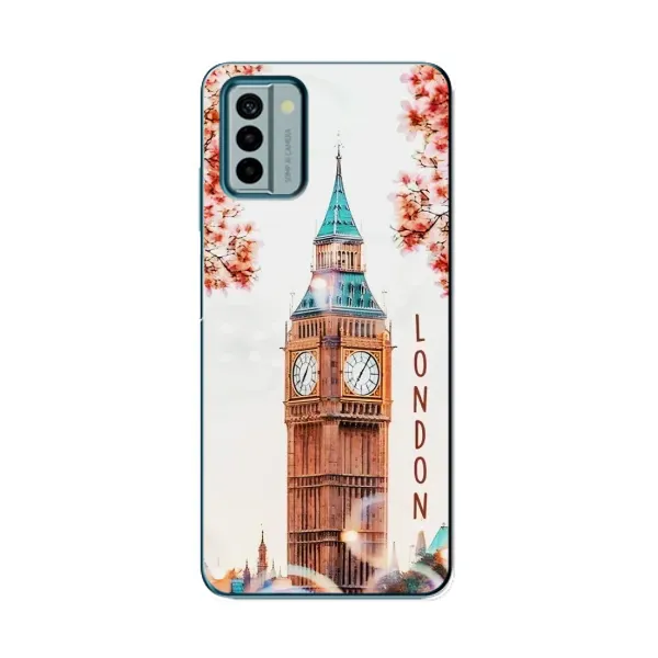 Чехол с рисунком «Часы Лондон» для Nokia G22 Чехол с рисунком «Часы Лондон» для Nokia G22