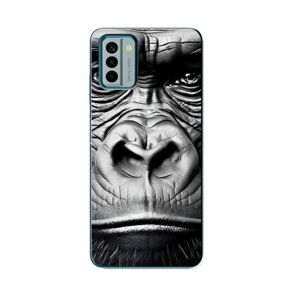 Чехол с рисунком «Черная обезьяна» для Nokia G22 Чехол с рисунком «Черная обезьяна» для Nokia G22