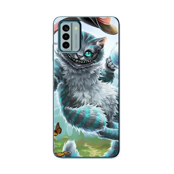 Чехол с рисунком «Чеширский КОТИК» для Nokia G22 Чехол с рисунком «Чеширский КОТИК» для Nokia G22