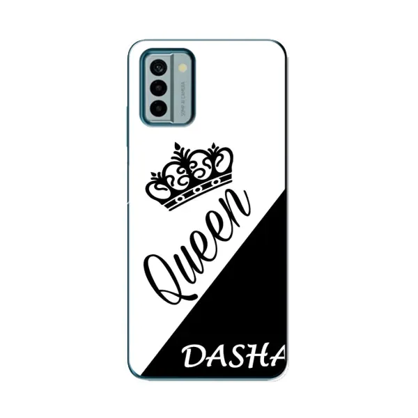 Чехол с рисунком «DASHA» для Nokia G22 Чехол с рисунком «DASHA» для Nokia G22
