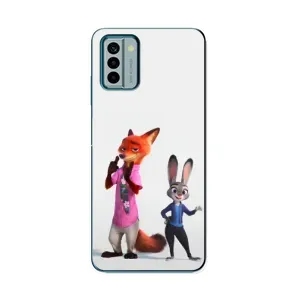 Силіконовий чохол з принтом Зоотрополіс для Nokia G22 (Джуді і Нік)