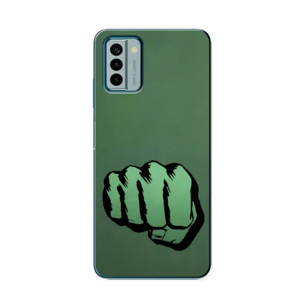 Чехол с рисунком «Халк» для Nokia G22