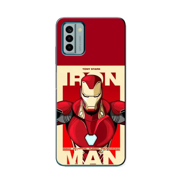 Чехол с рисунком «Iron man» для Nokia G22 Чехол с рисунком «Iron man» для Nokia G22