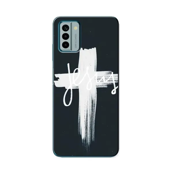 Чехол с рисунком «Jesus» для Nokia G22 Чехол с рисунком «Jesus» для Nokia G22