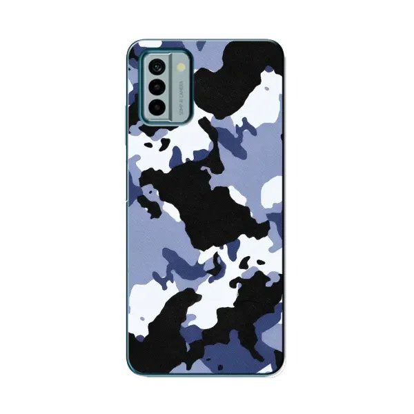 Чехол с рисунком «Камуфляжный Серый» для Nokia G22 Чехол с рисунком «Камуфляжный Серый» для Nokia G22