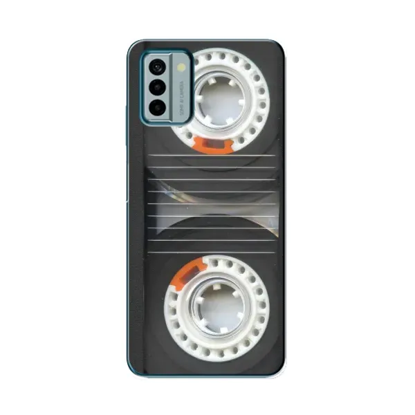Чехол с рисунком «Кассета магнитофона» для Nokia G22 Чехол с рисунком «Кассета магнитофона» для Nokia G22