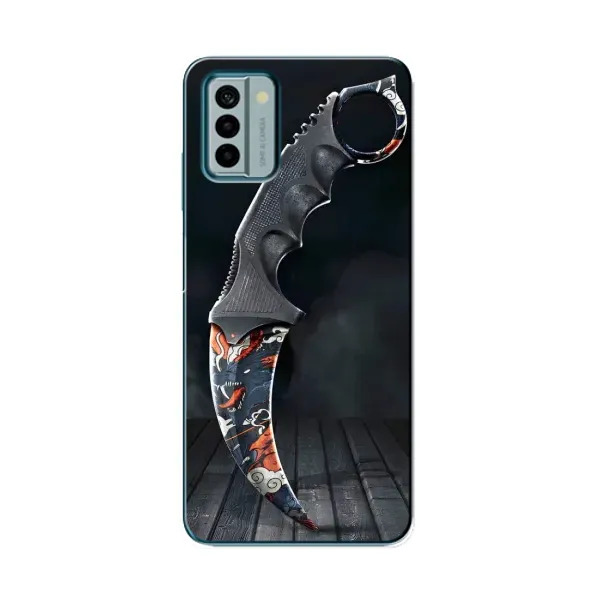 Чехол с рисунком «Кинжал КС ГО» для Nokia G22 Чехол с рисунком «Кинжал КС ГО» для Nokia G22