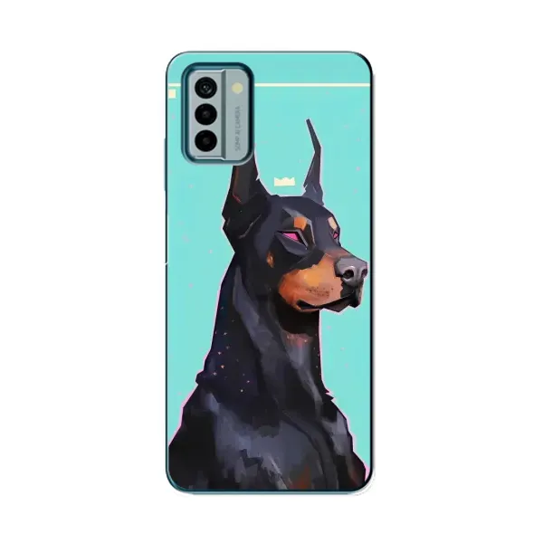 Чохол з малюнком «Король доберман» для Nokia G22 Чохол з малюнком «Король доберман» для Nokia G22