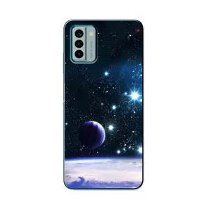 Чехол (ТПУ) с планетами на Nokia G22 (Космический вид)