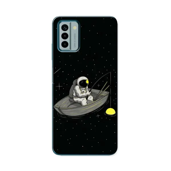 Чехол с рисунком «Космонавт на рыбалке» для Nokia G22 Чехол с рисунком «Космонавт на рыбалке» для Nokia G22