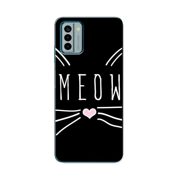 Чехол с рисунком «КОТИК MEOW» для Nokia G22 Чехол с рисунком «КОТИК MEOW» для Nokia G22