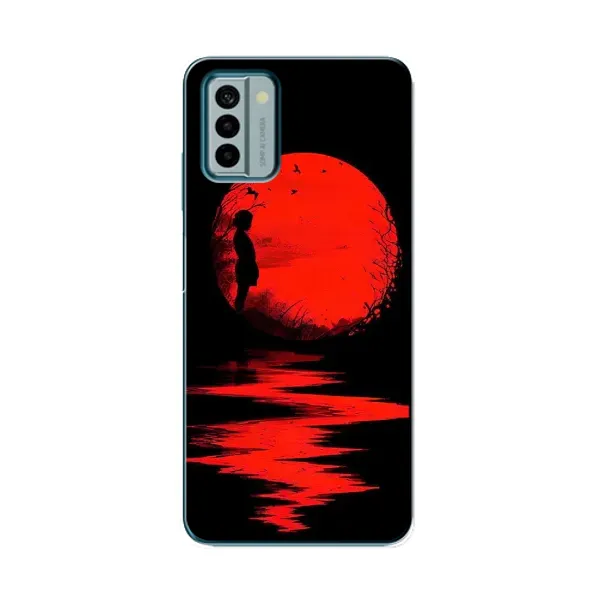 Чехол с рисунком «Красный Закат» для Nokia G22 Чехол с рисунком «Красный Закат» для Nokia G22
