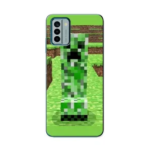 Чехлы для Nokia G22 (Персонажи Майн Крафт) (Крипер 2)