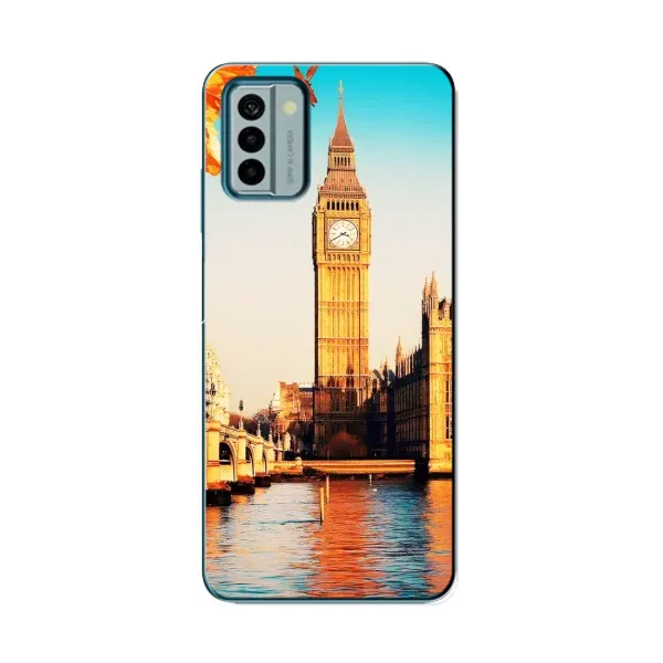 Чехол с рисунком «Летний Лондон» для Nokia G22 Чехол с рисунком «Летний Лондон» для Nokia G22