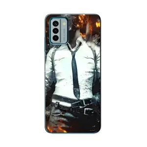 Силиконовый чехол с картинкой "Герой Pubg" на Nokia G22 (Man Пубг)