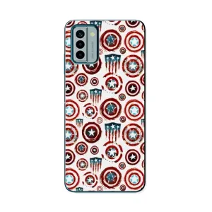 Фото - Чехол с Щитом Капитана Америки на Nokia G22