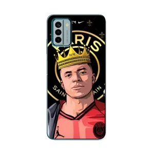 Чехол (TPU) с Футболистом на Nokia G22 (Mbappe King)