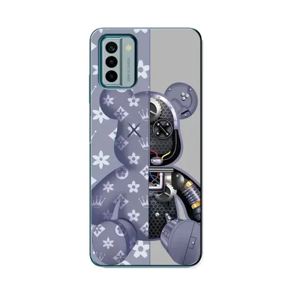 Чехол с рисунком «Медведь Louis Vuitton» для Nokia G22