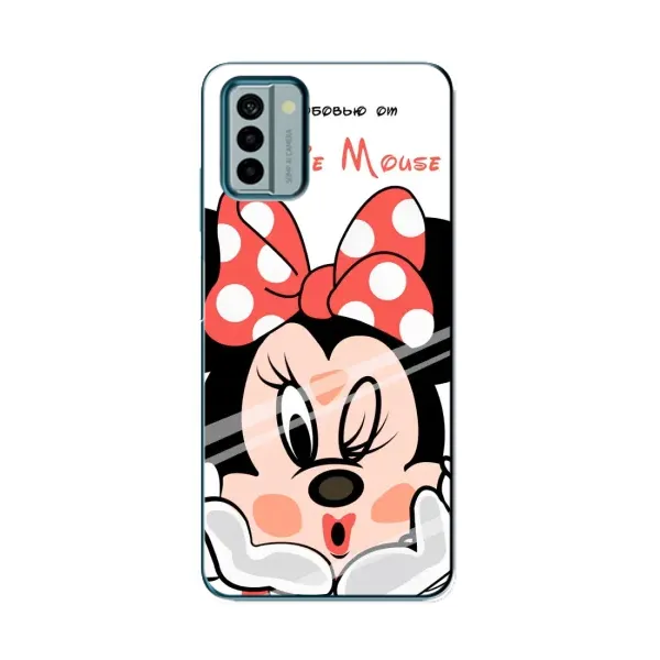 Чехол с рисунком «Minni Mouse» для Nokia G22 Чехол с рисунком «Minni Mouse» для Nokia G22