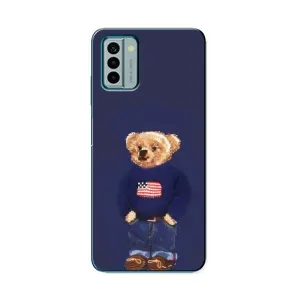 Чехлы Мишка Тедди для Нокиа Джи 22 (Мишка USA)