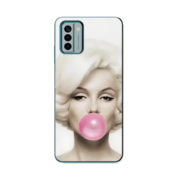Чехол с рисунком «Монро» для Nokia G22