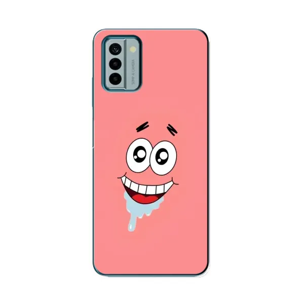 Чехол с рисунком «Мордочка Патрика» для Nokia G22 Чехол с рисунком «Мордочка Патрика» для Nokia G22