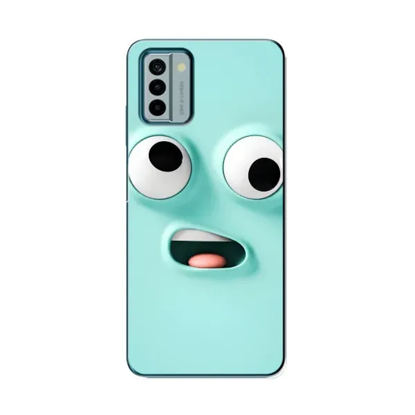 Чехол с рисунком «Забавное мятное лицо» для Nokia G22 Чехол с рисунком «Забавное мятное лицо» для Nokia G22