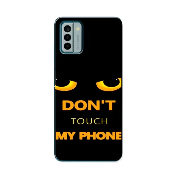 Чехол с рисунком «Не трогай мой телефон» для Nokia G22 Чехол с рисунком «Не трогай мой телефон» для Nokia G22
