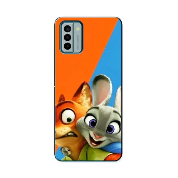Чехол с рисунком «Ник и Хопс» для Nokia G22 Чехол с рисунком «Ник и Хопс» для Nokia G22