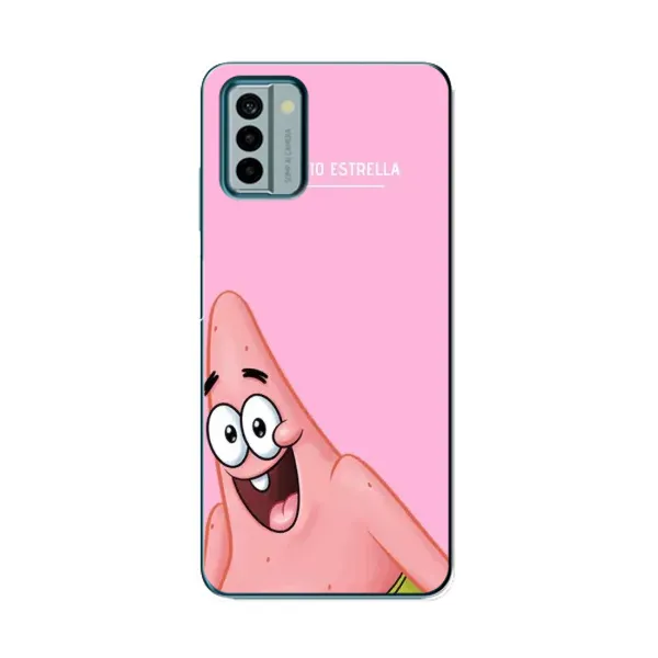 Чехол с рисунком «Патрик» для Nokia G22 Чехол с рисунком «Патрик» для Nokia G22
