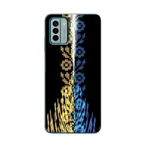 Силиконовый Чехол на Nokia G22 (Патриотическая вышиванка)