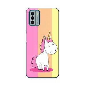 Чехол Unicorn на Nokia G22 (Радужный Единорог)