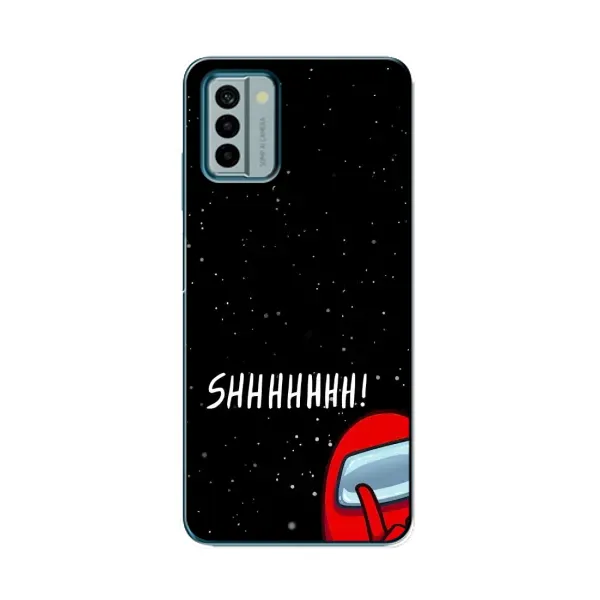 Чехол с рисунком «SHHHHH» для Nokia G22 Чехол с рисунком «SHHHHH» для Nokia G22